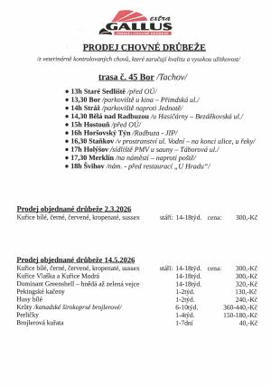 Informace pro občany